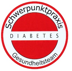 Logo beschreibt Schwerpunktpraxis Diabetes